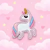 Parches Bordados de Unicornio Fantasía Conejo Arcoíris Ropa para Niños Zapatos Sombreros Bolsas Bordado Decorativo DIY Aplicación Accesorios