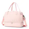 Bolso de hombro cruzado para mujer nuevo, bolsa de yoga y fitness de gran capacidad con compartimento separado para zapatos, bolso deportivo simple, bolsa de viaje ligera