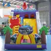 Ventas Directas de Fábrica de Trampolines Inflables Oceánicos para Niños, Toboganes, Instalaciones de Diversión para Interiores y Exteriores, Parques Temáticos y Áreas de Juego