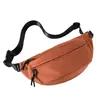 Riñonera Minimalista Estilo Japonés Bolso Cruzado Casual de Pecho Bolso Cruzado de Hombro Único Ligero Versátil Gran Capacidad Bolso Cruzado Deportivo Bolsa para Ciclismo Moderno