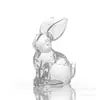 Enfeites de Coelho de Cristal Fofos, Artesanato, Decorações para Desktop e Casa, Presentes para Amigos, Fornecimento Transfronteiriço da Amazon