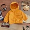 Chaqueta con capucha para niño, primavera 2025, ropa infantil, top fresco para bebé, ropa informal de otoño para niños, combina con todo.