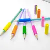 Funda para bolígrafo de producción de fábrica Soporte para bolígrafo Colorido creativo Protección para dedos de Eva Funda para lápiz Papelería de escritura para niños
