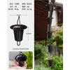Cadena de Lluvia de Tubo de Bambú de Acero Inoxidable para Patio de Villa Cadena Guía de Agua para Aleros Japoneses Cadena de Lluvia de Drenaje para Casa de Huéspedes Bajante de Canalón