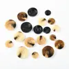 Botones de resina en stock, botones de cuatro agujeros para abrigos y gabardinas, botones para abrigos de lana de cordero, botones para trajes de hombre, botones para suéteres