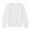 Suéter de cashmere vazado, suéter de malha, pulôver de gola redonda, peça básica elegante, 100% cashmere, suéter de caimento relaxado para mulheres, outono/inverno