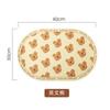 Nuevo ins Mantel individual de oso lindo estilo coreano, tapete de aislamiento térmico, mantel de mesa para niños, mantel individual, tapete para plato, tapete impermeable antiquemaduras, venta al por mayor