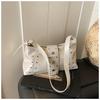 Bolso de axila versátil y moderno para mujer con diseño único, elegante bolso bandolera de hombro para ir al trabajo