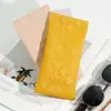 Nova Bolsa para Óculos Xadrez Picado Bolsa para Armazenamento de Óculos de Sol Xadrez Diamante Bolsa para Óculos Portátil à Prova d'Água com Fechamento Automático