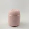 Caja de almacenamiento de huevo de silicona para belleza, caja para llevar esponja de maquillaje, caja de almacenamiento de borla, soporte para esponja de maquillaje