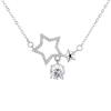 Collar Estrella de Cinco Puntas Diseño Nicho para Mujer Nueva Cadena Clavícula Joyería Elegante Versátil Joyería de Lujo Accesible