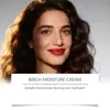Creme Facial Clareador e Hidratante, Suave e Hidratante para a Pele do Rosto, Refrescante e Creme de Cuidado Hidratante Diário