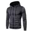 Amazon otoño e invierno nuevo cárdigan casual con capucha para hombre suéter con estampado 3D abrigo juvenil para hombre venta al por mayor