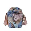 Bolso Cruzado Estampado de Moda para Mujer 2026 Nuevo Estilo Coreano Versátil Bolso Pequeño para Salidas y Compras Bolso Pequeño de Moda para Teléfono