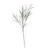 Planta Artificial Verde de Cuentas Largas Estilo Bosque Vaina de Guisante Decoración de Techo de Boda Decoración Suave Material de Flor Eterna