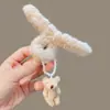 Colgante de Oso de Peluche con Borla Pinza de Agarre Clip Trasero Cabeza Grande Pinza para el Cabello de Pelo Grande Pinza para el Cabello de Mujer 2022 Nuevo Clip de Tiburón Tocado