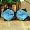 Novo em estoque gravata borboleta masculina multicolorida de poliéster para casamento casual de negócios Shengzhou fabricantes atacado de longo prazo