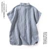 Estilo Artístico Solto Emagrecimento Versátil Gola Redonda Pequena Manga Curta Top Camisa Branca Feminina Xia Xin