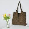 Nova Bolsa Ins 2022 Bolsa de Tricô Especial Transfronteiriça Bolsa de Ombro Vintage Bolsa de Mão Bolsa Tote de Grande Capacidade