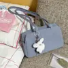 Bolsa de mão minimalista de nylon transfronteiriça, bolsa de ombro leve e de grande capacidade para o dia a dia, fresca e casual para viagens e aulas, versátil