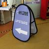 Soporte de Pantalla para Exhibición Tablero de Exhibición para Estadio de Fútbol Pantalla de Exhibición Doble Cara Elástica Plegable Portátil Tablero en Forma de A Soporte Publicitario Personalización