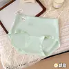 Calcinhas Infantis 10A Antibacterianas Novo Estilo Simples e Doces, Algodão Puro, Gancho Estendido, Confortáveis, Respiráveis, Amigáveis à Pele, Calcinhas para Meninas