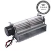 Fábrica directa de Shenzhen 60180 marco voluta doble bola chimenea eléctrica ventilador de flujo cruzado DC ventilador de flujo cruzado