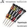 Desmontar Brinquedo Relógio SLR Chave de Fenda Pequena Phillips Telefone Celular Digital Reparo Desmontagem Chave de Fenda com Chave de Fenda Magnética T2