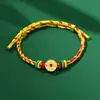 2025 Nuevo Festival del Bote del Dragón Pulsera de Cuerda Colorida Tejida a Mano Regalo Pulsera para Niños Pulsera de Buena Suerte para Adultos Ajustable