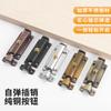 Cerradura de puerta de madera con perno de resorte de acero inoxidable engrosado, cerradura automática para puertas de baño y ventanas, cerradura de perno china, cerradura de puerta antirrobo