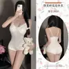 Top Tubo Falda Sexy de Malla de Doble Capa con Empalme de Rosa Tridimensional para Mujer, Atuendo Hueco de Secretaria, Falda Ajustada al Cuerpo, Camisón Adelgazante para Chicas Atrevidas