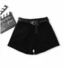 Shorts de Mezclilla para Mujer Nueva Llegada Dobladillo Combinan con Todo Cintura Alta Verano Adelgazantes Delgados Tallas Grandes Sueltos Pierna Ancha Casual Pantalones Cortos Calientes Modernos