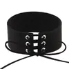 Directo de fábrica personalidad simple exagerado punk sexy sexy collar de amarre collar de amarre correa para el cuello collar para la clavícula