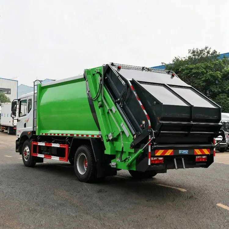 东风福瑞卡8吨垃圾压缩车14方垃圾清运车优质供应