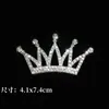 Coleção Coroa de Pedras Preciosas Diamante DIY Joias de Liga para Celular Adesivo de Beleza Material Diamante Acessórios de Cabelo para Crianças Fivela de Acessórios
