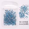 Aliexpress Nail Art Taiwán Acrílico Fondo Plano Diamante Cristal Blanco Color Ab Uña DIY Decoración Venta al por Mayor Sinfonía