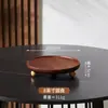 Caja de Almacenamiento de Madera de Acacia, Bandeja para Llaves de Entrada, Bandeja de Madera, Bandeja para Frutas, Bandeja para Pasteles, Bandeja para Pasteles y Postres de Té de la Tarde