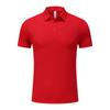 Camisa Polo Casual Esportiva de Verão Respirável de Secagem Rápida com Gola Transpassada Golf Paul Roupa de Trabalho Logo Impresso Personalizado