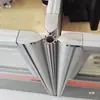 Accesorios para mamparas de oficina tira de conexión de aleación de aluminio pieza de fijación cilíndrica clip de plástico tira tira de inserción de goma accesorios de mesa