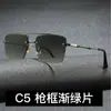 Nuevas Gafas de Sol de Moda Estilo Caja 35022 Gafas de Sol Retro Europeas y Americanas para Hombre Gafas de Sol Modernas Versátiles para Conducir