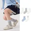 Meias Infantis 1940 Atacado 25 Outono/Inverno Nova Série Miu Meias de Renda Princesa Curtas de Algodão Sem Costura Meias para Meninas
