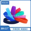 Venda Direta da Fábrica Pulseira de Silicone Pulseira Esportiva Manga de Borracha Cinto Laço de Couro Cor Personalizada Resistente ao Desgaste e Durável