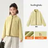 Ropa de Otoño Pudding Haru para Niñas, Tops Infantiles, Nueva Colección de Otoño 2026, Chaqueta Polar Cálida de Doble Cara para Niños