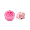 Molde de Silicone para Vela Perfumada Floral DIY Pedra Aromática de Pétala Molde para Sabonete Artesanal Gesso Resina