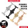 Accesorios para Relojes Hebilla Mariposa de Doble Pulsación Hebilla Esférica de Acero Inoxidable para Correa Hebilla Mariposa Plegable de Doble Apertura de Acero Inoxidable Fábrica