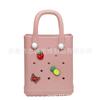 Suministro eva lindo colgante de fruta teléfono móvil billetera bolso bandolera mini bolsa de playa bolsa con agujeros bolsa de almacenamiento ins