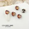 Rhinestones Decorativos para Uñas K9 de Circonita Súper Brillantes Sin Base, Serie de Colores Melard Accesorios para Uñas Hechos a Mano con Rhinestones