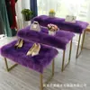 Tapete de Pelo Sintético Lã para Sala de Estar e Quarto, Tapete Espesso Longo de Pelúcia para Mesa de Centro Sofá, Tapete Decorativo para Chão de Casa, Tapete para Bay Window