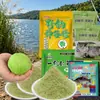 Cebo Afrutado para Carpa Crucian, Cebo para Pesca de Carpa Crucian, Cebo para Pesca Silvestre de Carpa Herbívora, Cebo para Pesca de Peces de Todas las Estaciones con Sabor Afrutado para Primavera y Verano