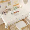 Toalha de Mesa de Luxo Leve de Alta Qualidade Impermeável e à Prova de Óleo Estilo Retro Americano Dopamina Tapete para Mesa de Jantar Estilo Ins Toalha de Mesa para Mesa de Centro